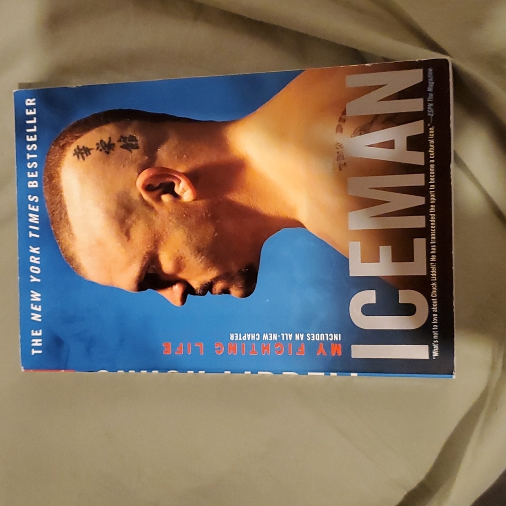 Chuck Liddell book ICEMAN